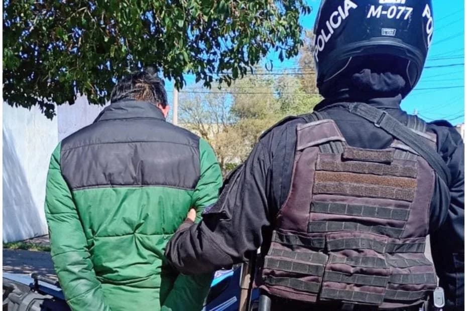 Fue trasladado a la Comisaría Segunda.