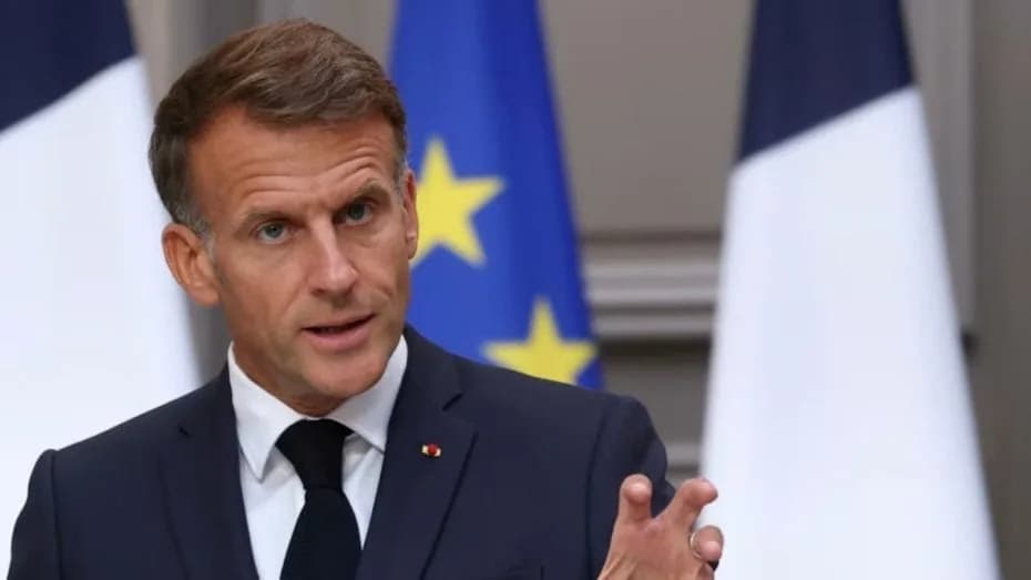 El presidente francés Emmanuel Macron.