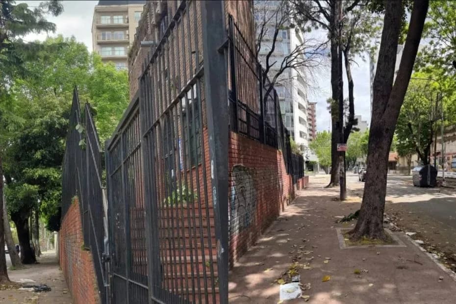 La zona de la tragedia.