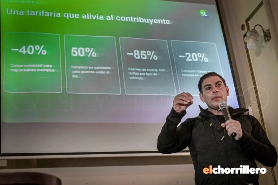 El intendente Gastón Hissa presentó la tarifaria 2027.