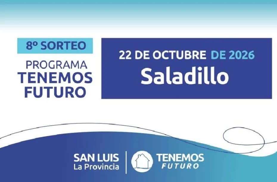 Los resultados del sorteo de viviendas en Saladillo.