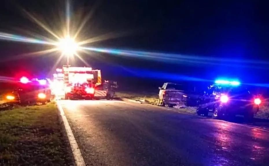 El siniestro ocurrió el sábado por la noche en un tramo que conecta las localidades de Monje y Díaz, en el departamento de San Jerónimo.