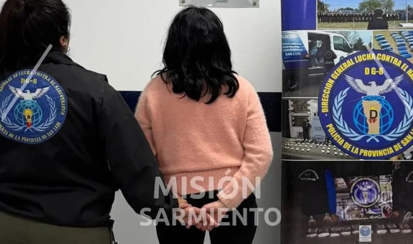 Una mujer de 56 años con pedido de captura vigente por una causa de narcotráfico.
