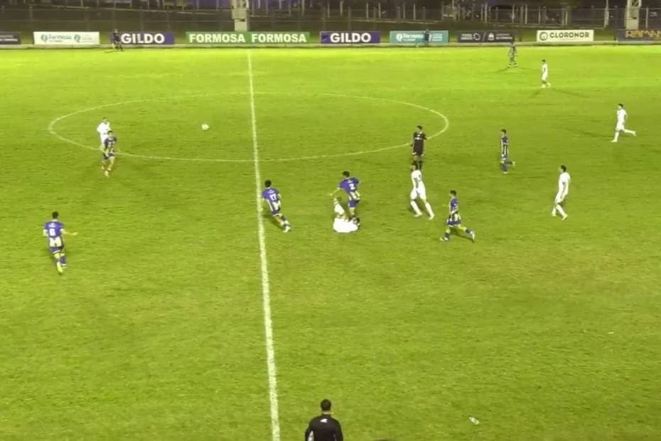 El partido se disputó en Formosa.