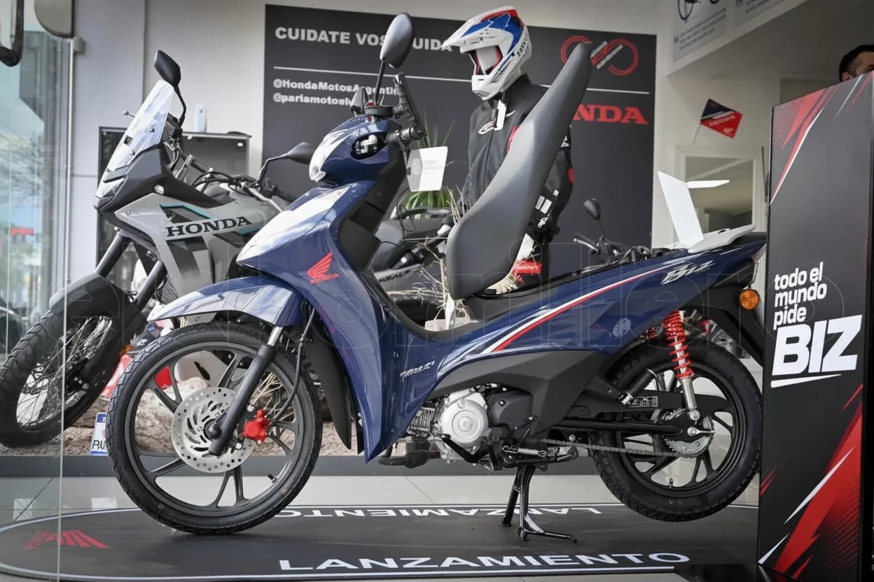 Grupo Paris Honda presenta su programa de financiación en San Luis: cuotas iniciales de 70 mil pesos y cuatro modelos en oferta
