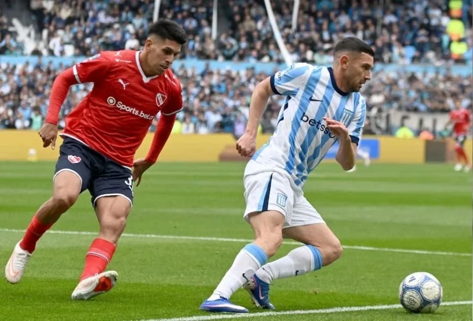 Racing e Independiente empataron.