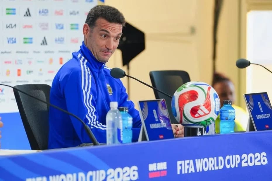 El director técnico de la Selección argentina, Lionel Scaloni.