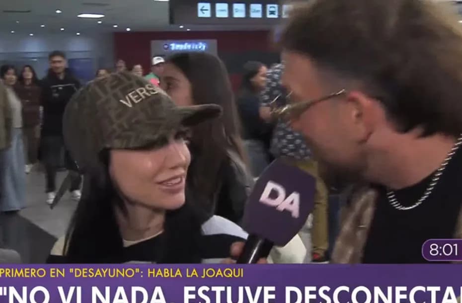 “La Joaqui” opinó sobre el comentario que Wanda Nara le hizo a su expareja, Luck Ra.