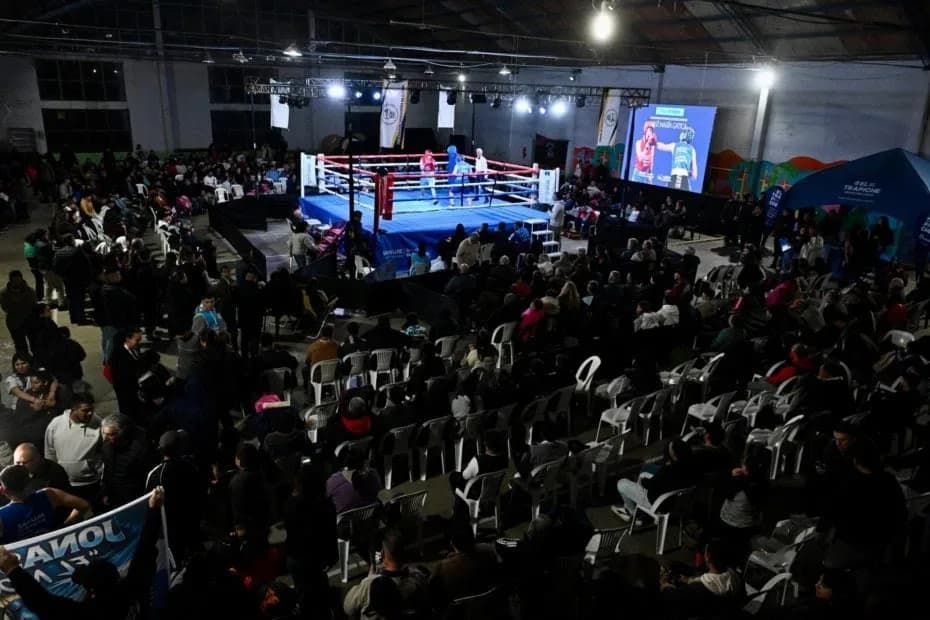 La 9° velada del boxeo provincial se realizó en El Trapiche.