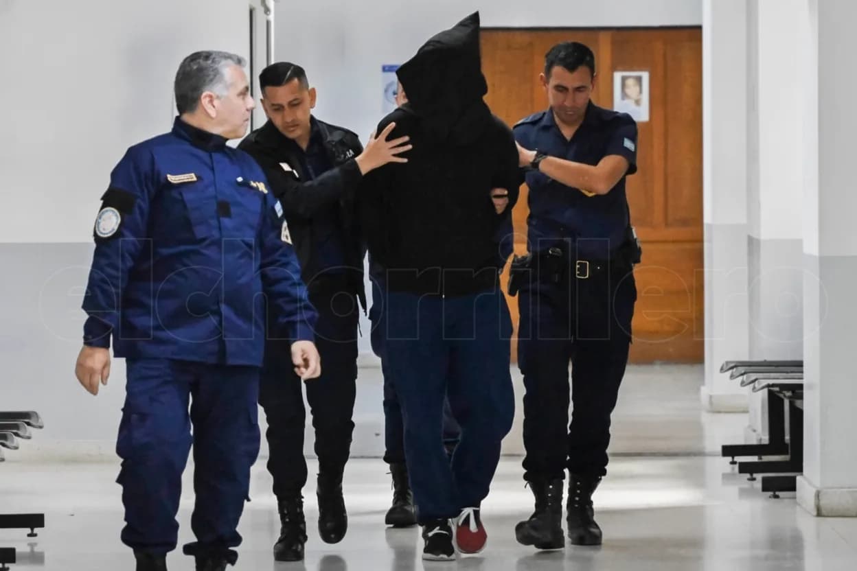 Raúl Agustín Bullones en Tribunales.
