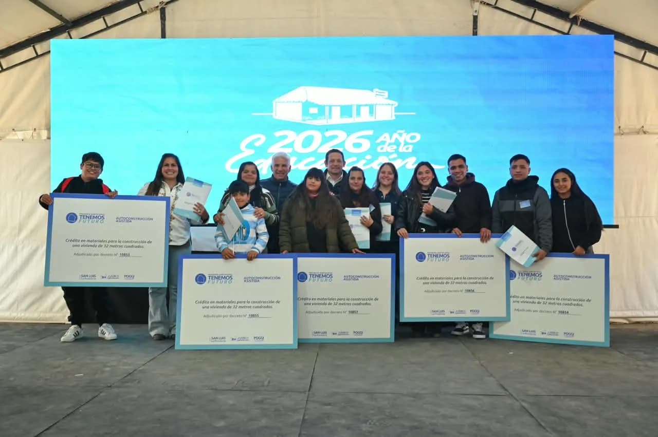 “Estamos agradecidos al Gobierno provincial por las políticas de vivienda”