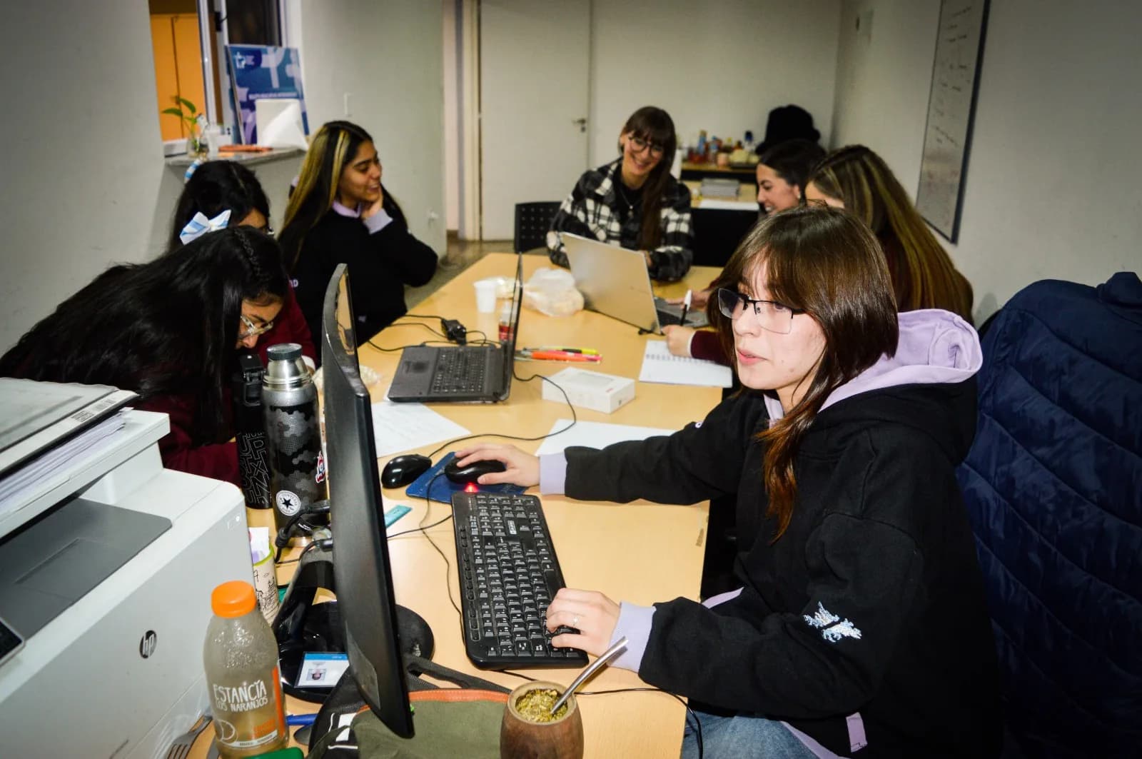 Estudiantes del Centro Educativo Nº6 se suman a proyectos de la secretaría de Transporte y la EDIRO