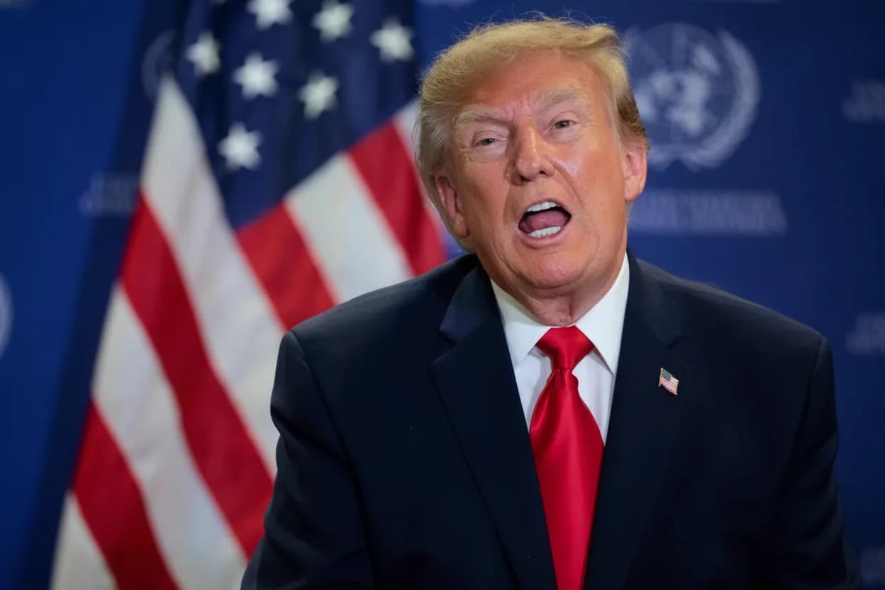 El presidente de Estados Unidos, Donald Trump.