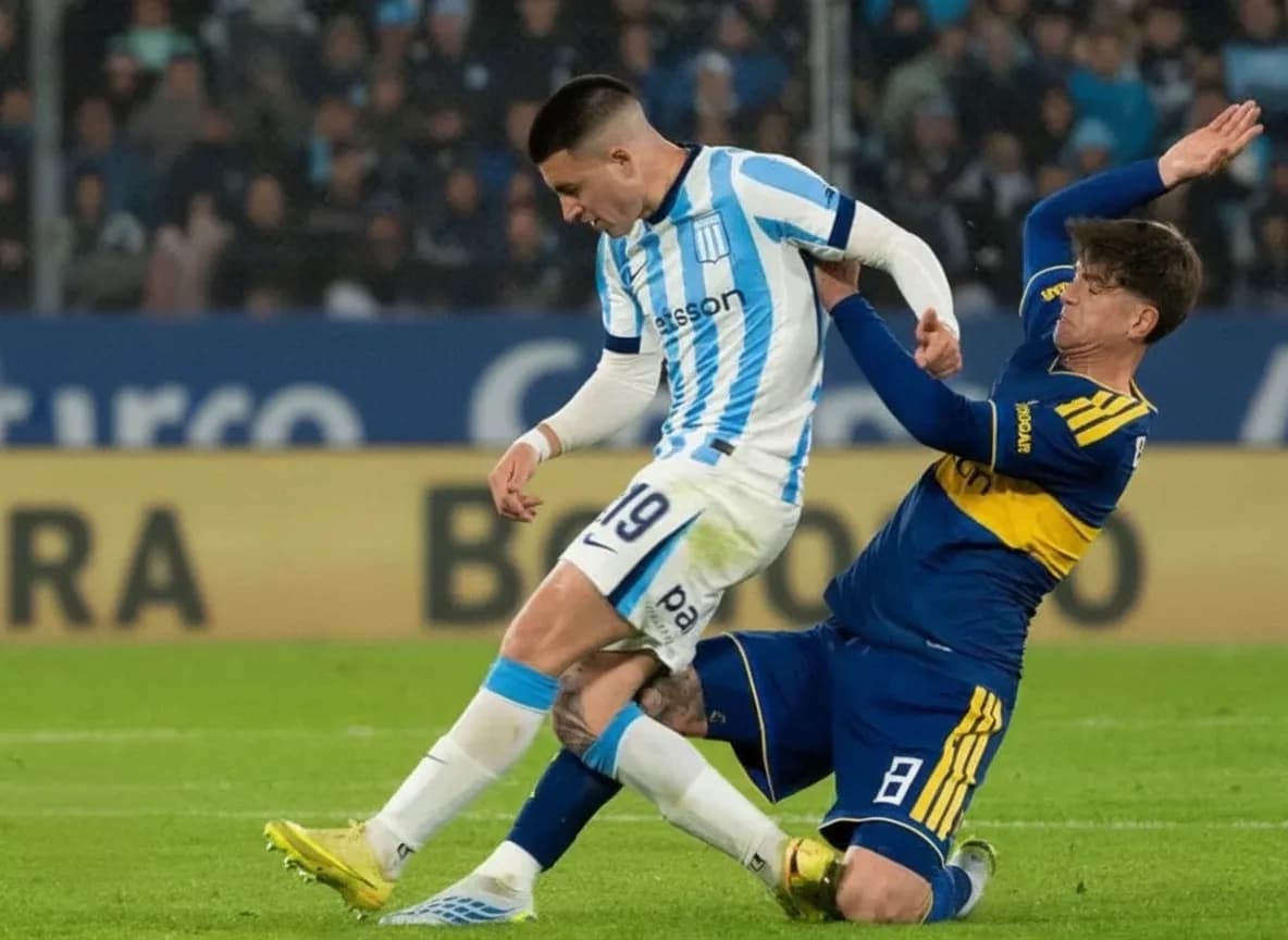 Boca se lo dio vuelta a Racing por el hat-trick de Valencia.