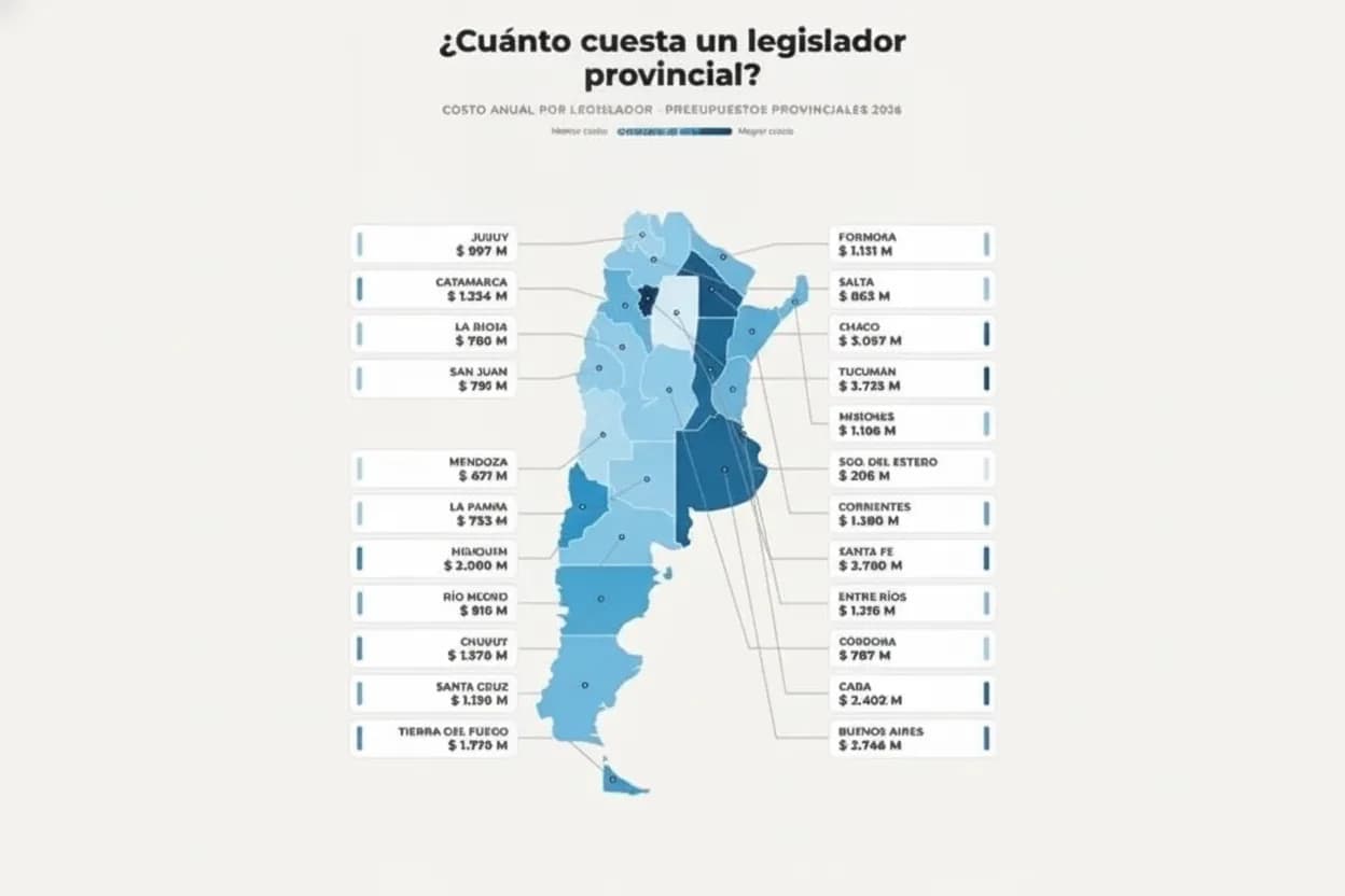 San Luis tiene el menor costo legislativo del país.