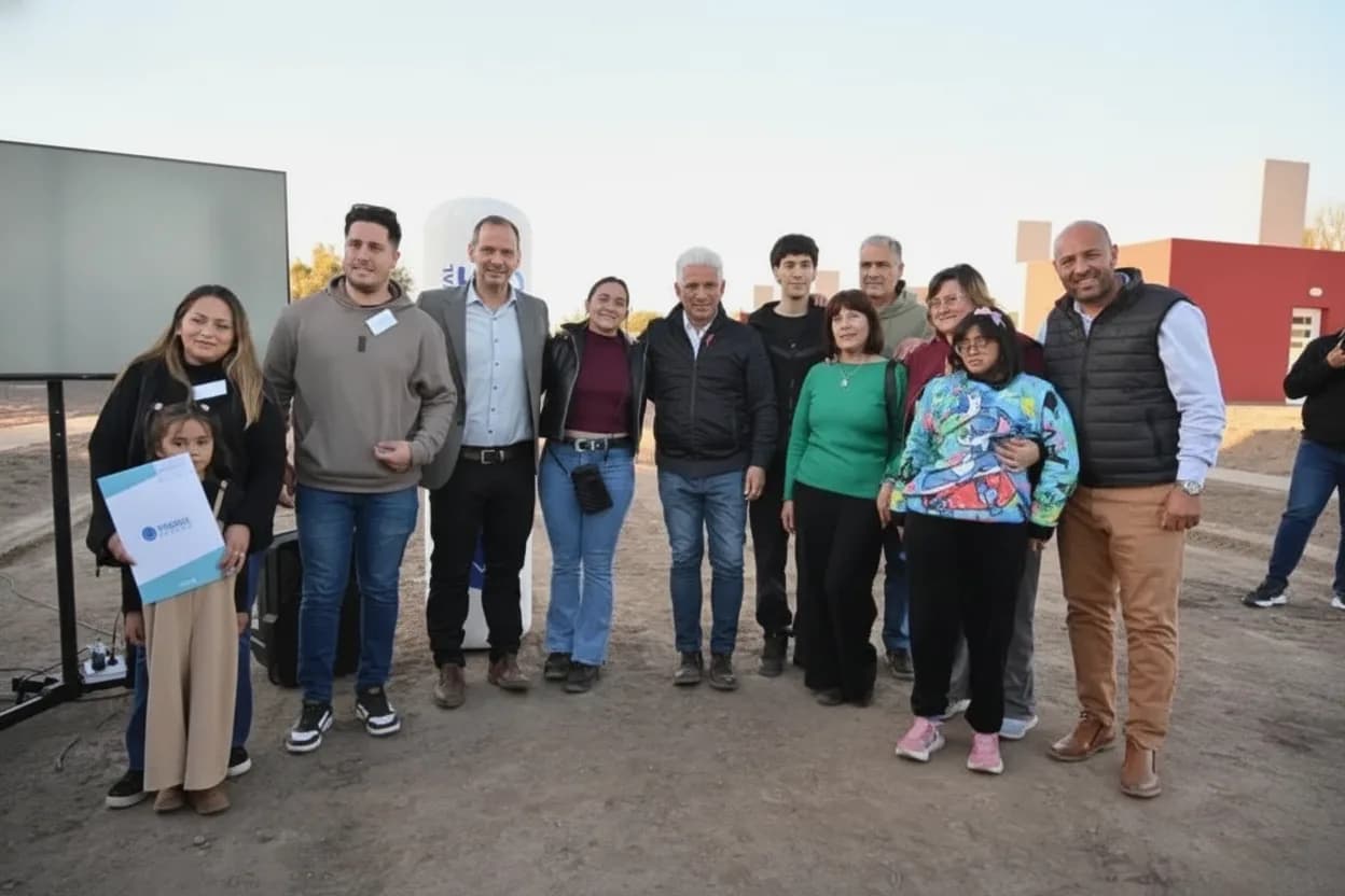 Las familias de La Punta recibirán sus viviendas el 24 de octubre.