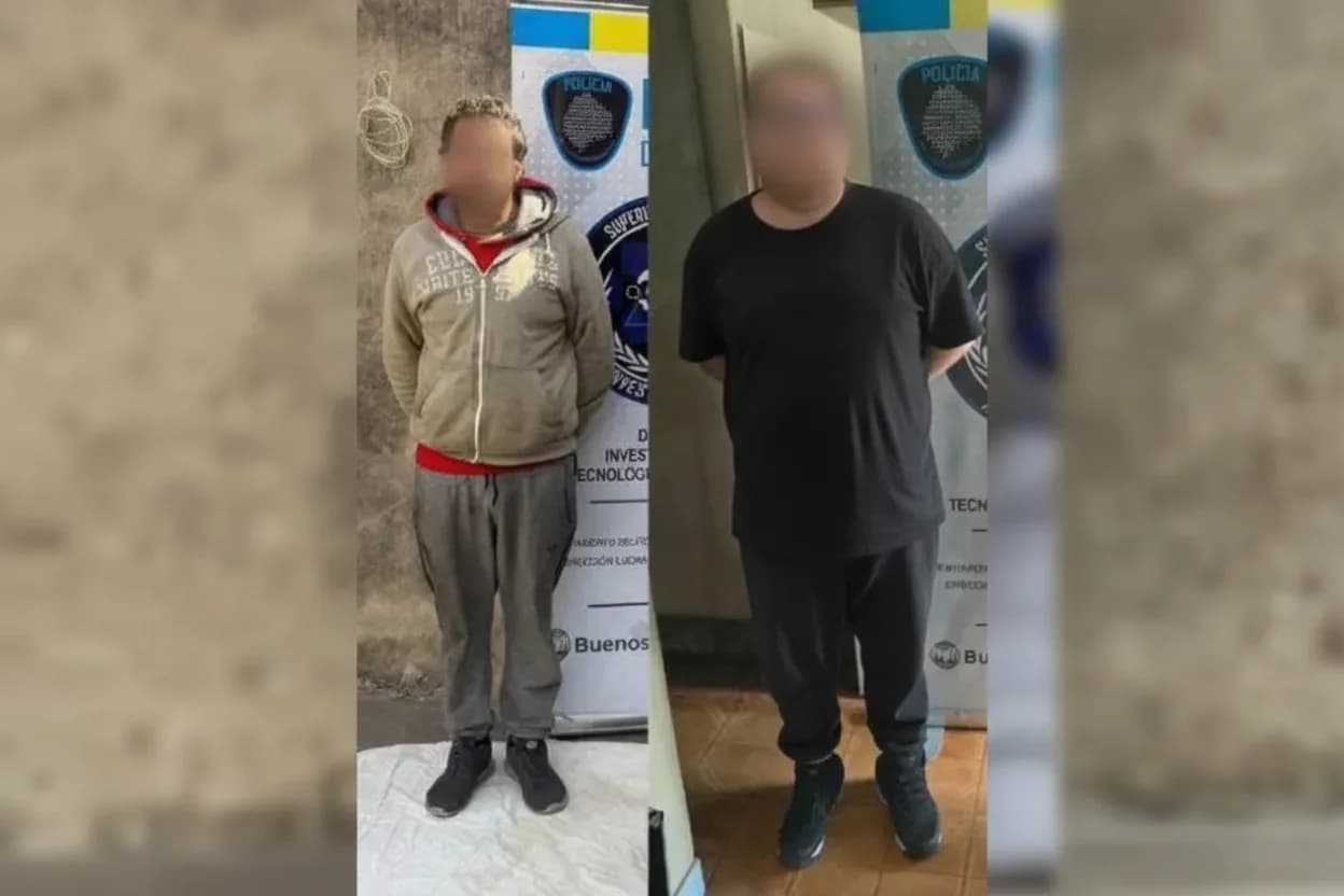 Distribuían imágenes de abuso sexual infantil: fueron detenidos tras una alerta de Missing Children.