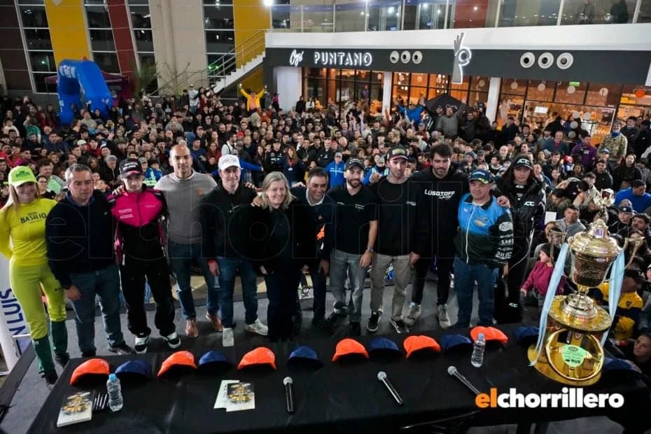 San Luis aceleró la previa del TC con una presentación junto a los pilotos en la Ediro
