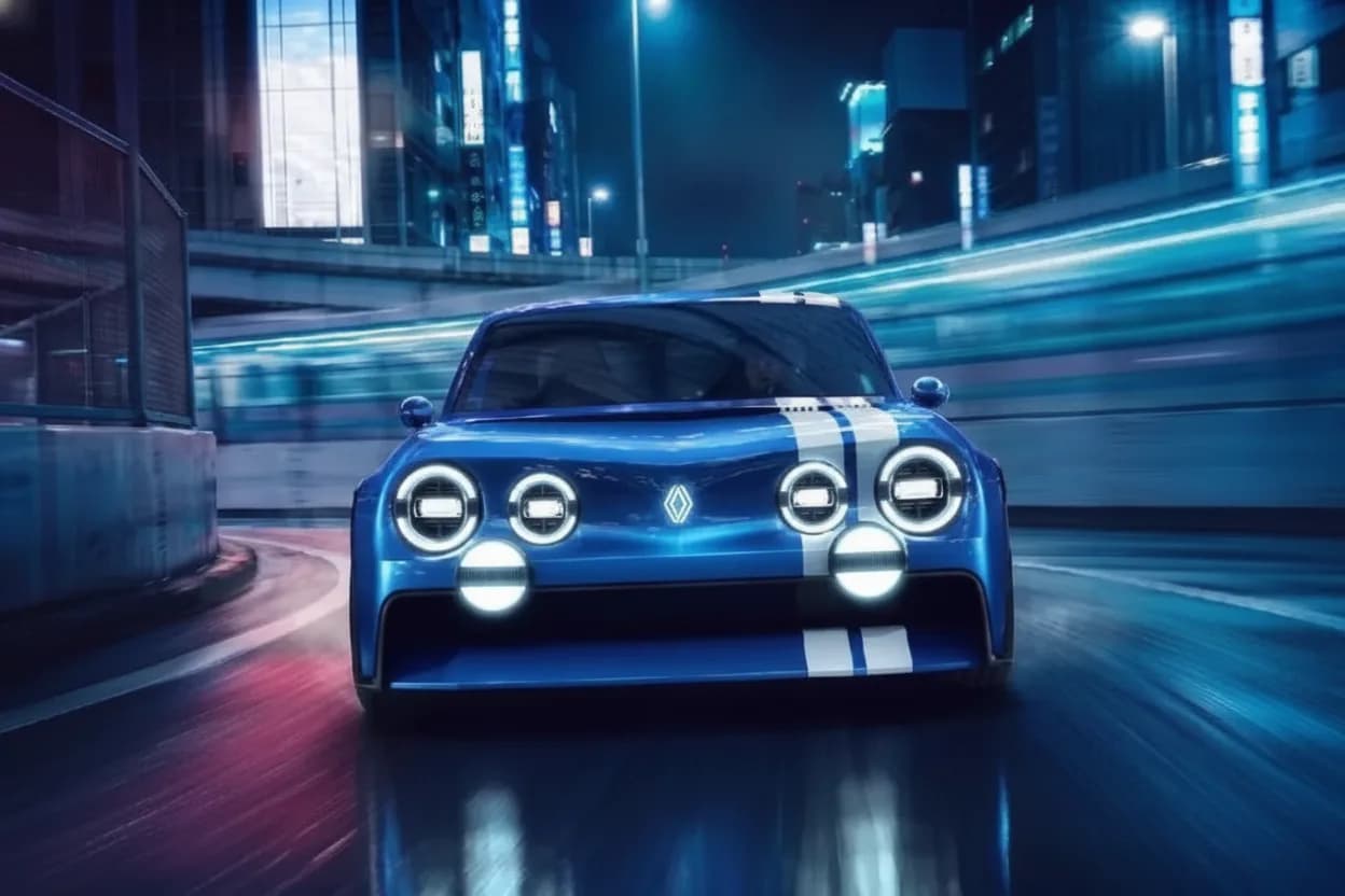 Renault 8 Gordini Concept.