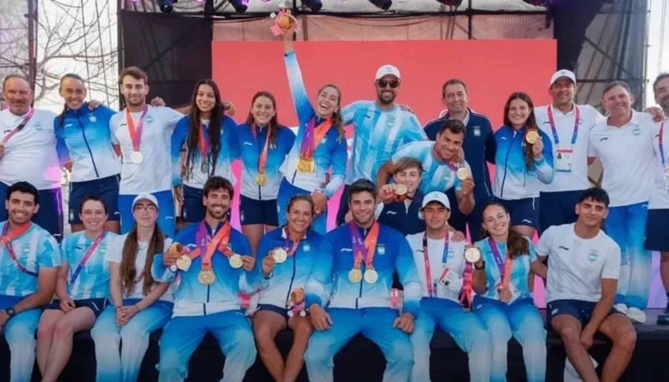 Las notable actuación de la delegación argentina en los Juegos Suramericanso Santa Fe 2026.