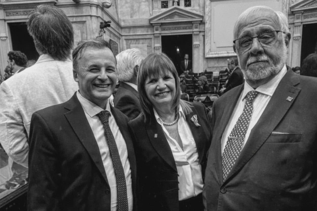Patricia Bullrich despidió al senador Juan Carlos Pagotto.