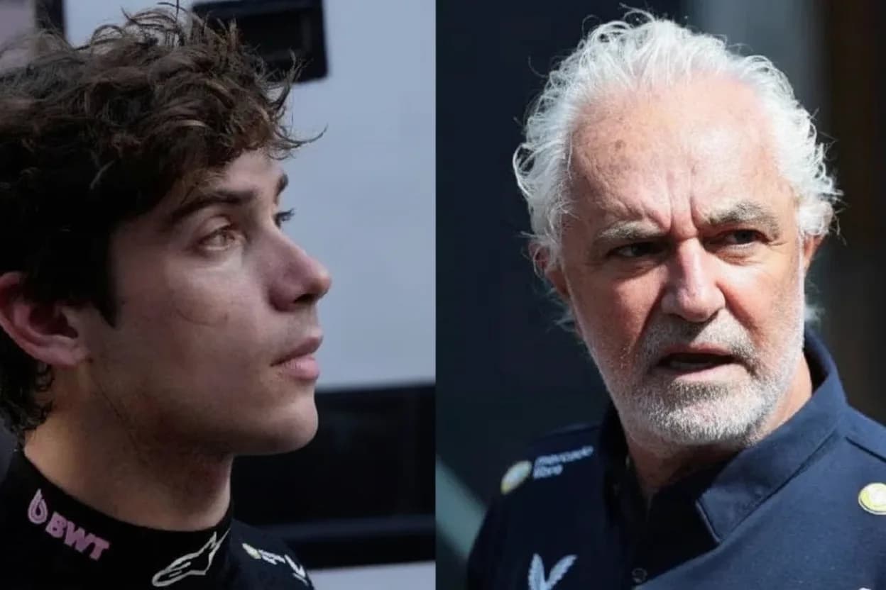 "Estoy decepcionado": Flavio Briatore apuntó contra Franco Colapinto tras su choque que dejó a Alpine con las manos vacías.