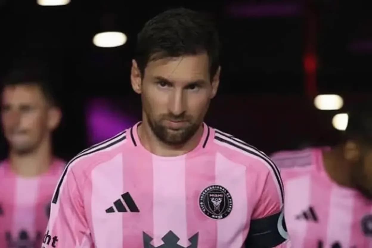 Messi, titular en el Inter Miami.