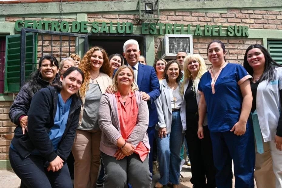 Poggi anunció un nuevo edificio para el CAPS Estrella del Sur