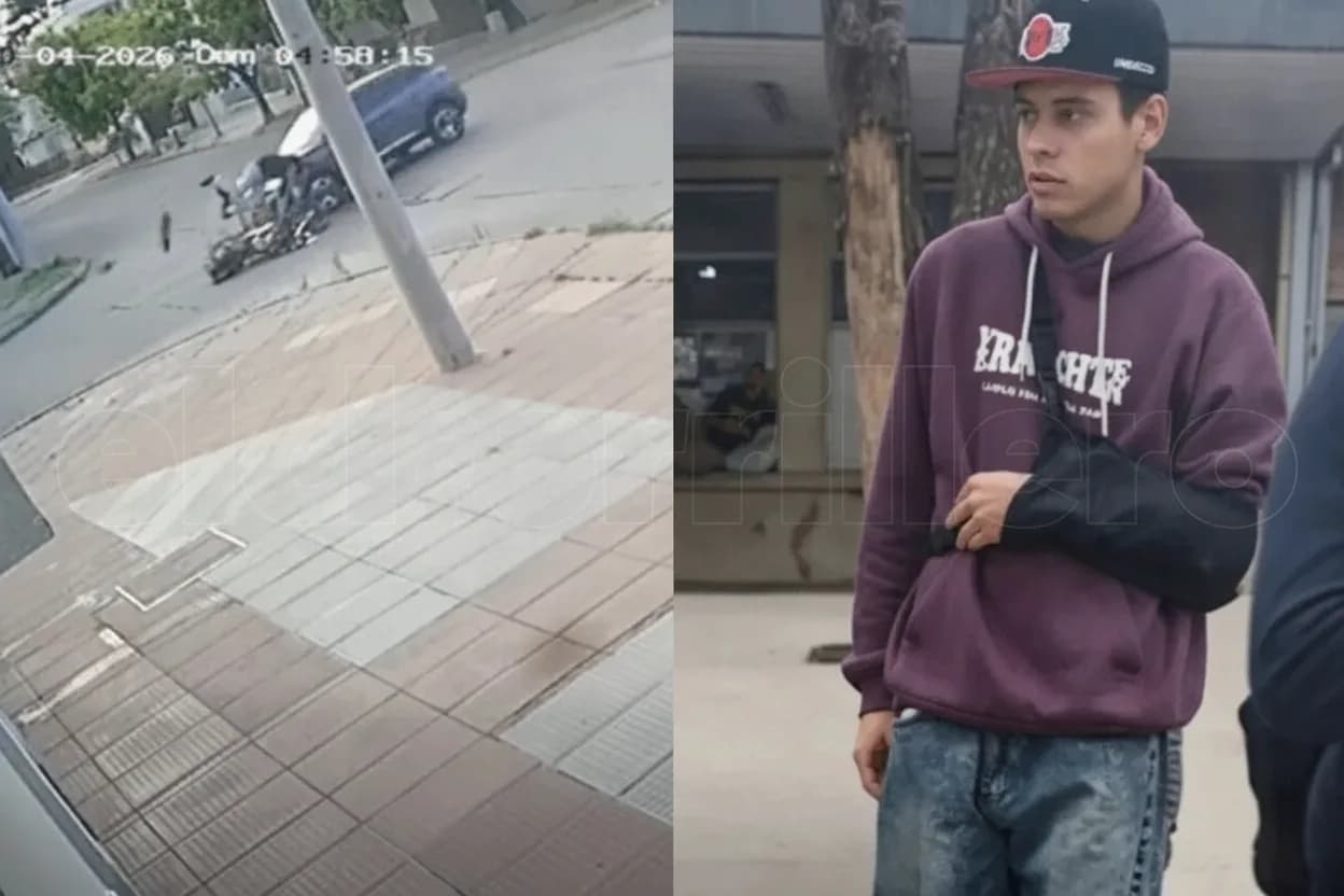 Cristian Gil fue dado de alta el lunes al mediodía.