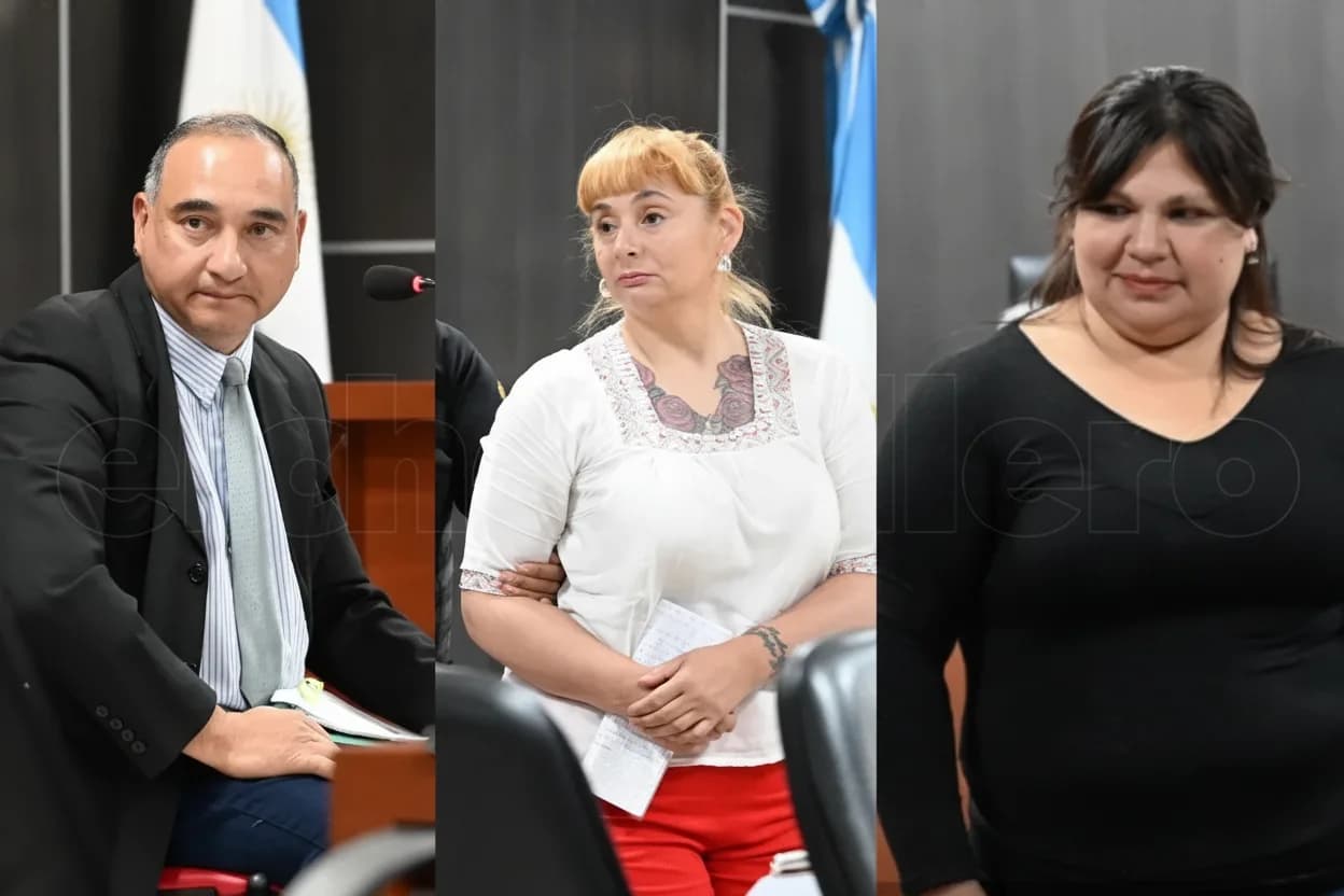 Marcelo Acevedo, Alejandra Espinosa y María Vazquez.
