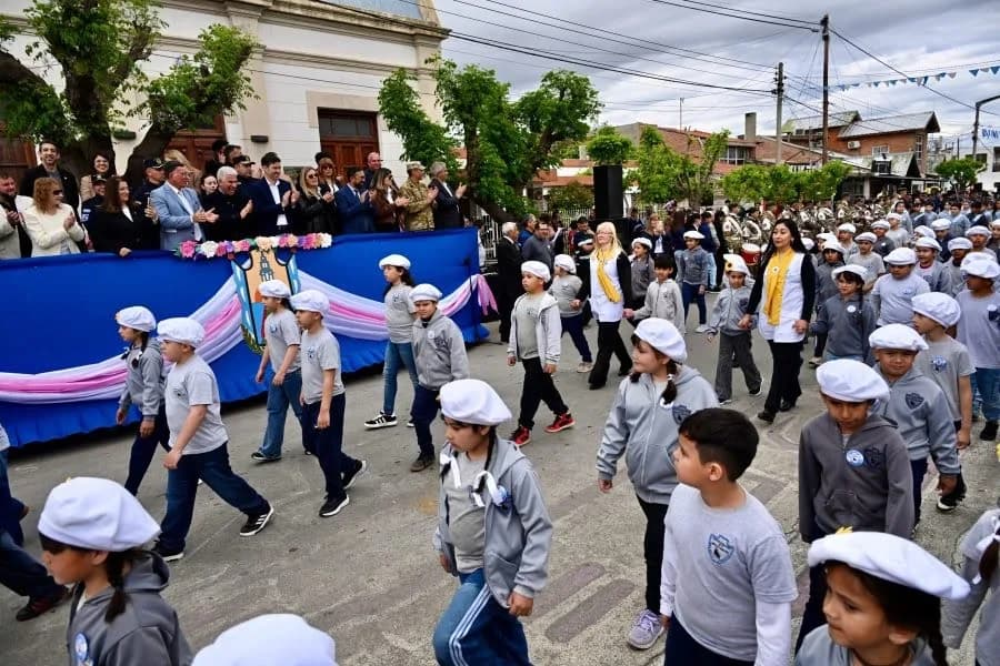 Junto al gobernador Claudio Poggi, Santa Rosa festejó el aniversario 168°.