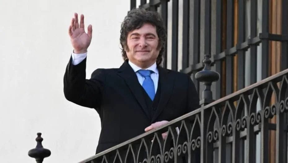 Milei, sobre la economía argentina: “La foto es horrible, pero la película es la mejor de la historia”.