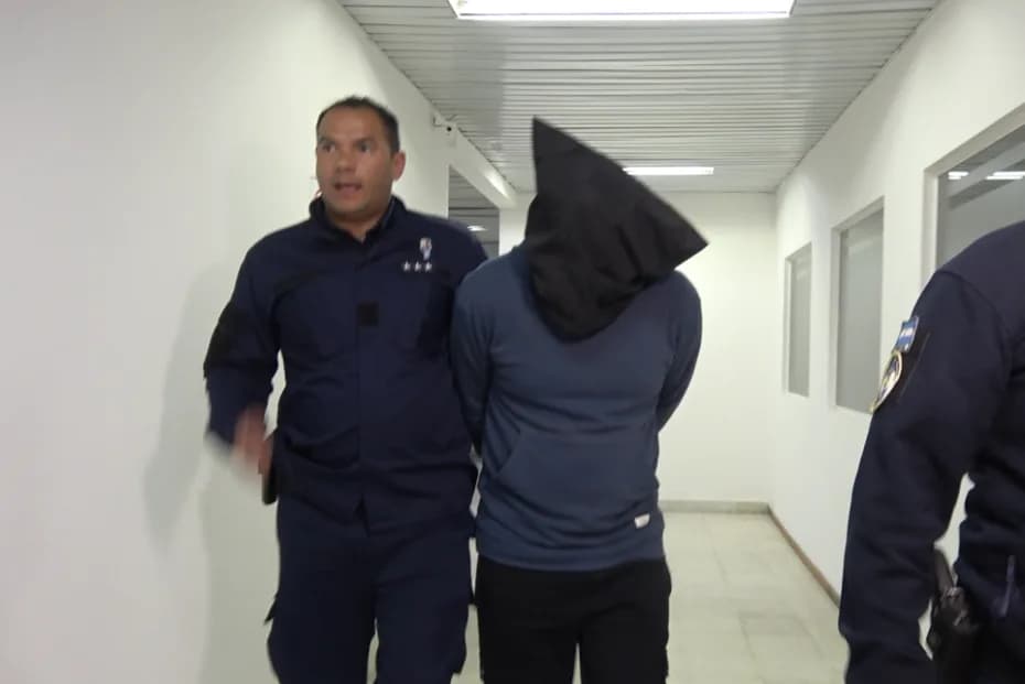 Emiliano Gatica en Tribunales.