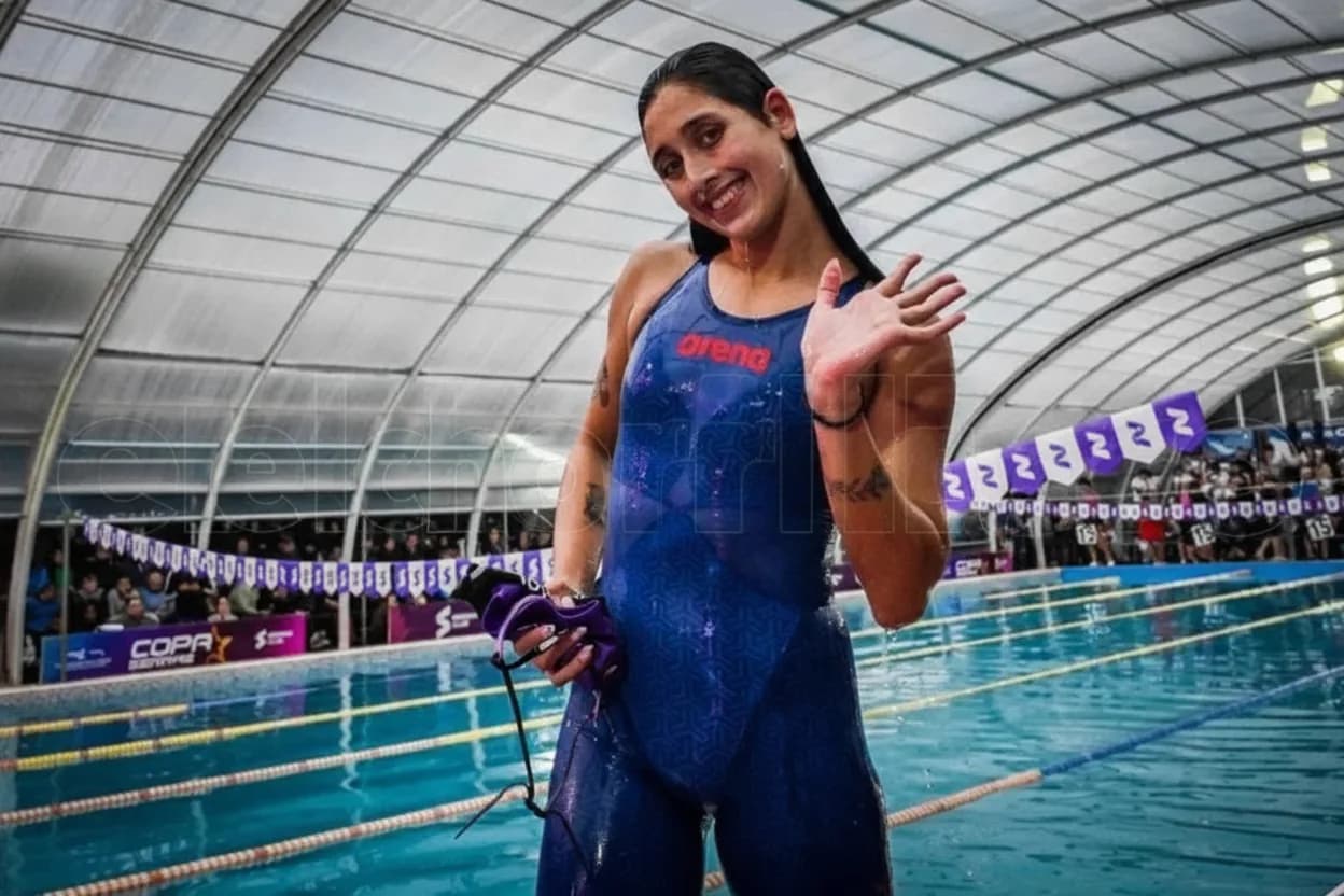 Agostina Hein brilló en San Luis.