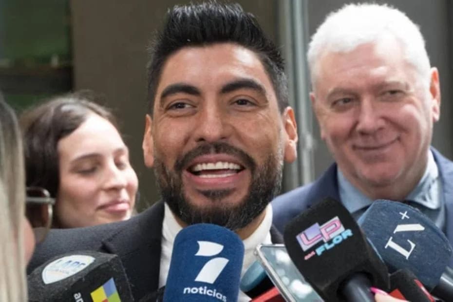 Facundo Moyano se presentó en la audiencia y levantaron la perimetral.