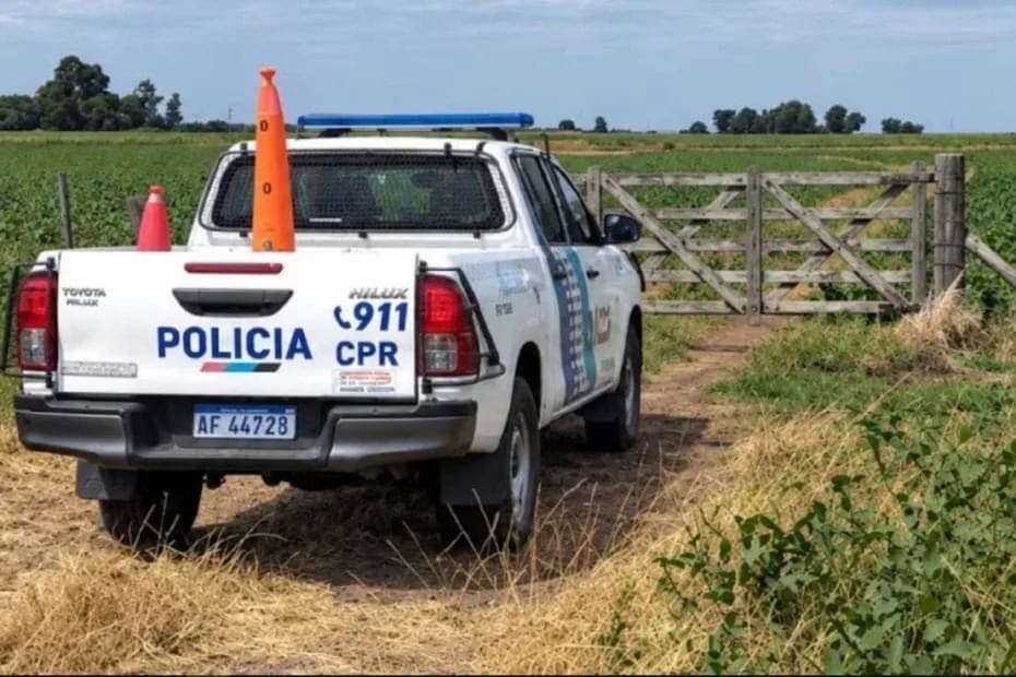 El accidente ocurrió en un campo de Colonia Tío Domingo, en la localidad bonaerense de General Madariaga.