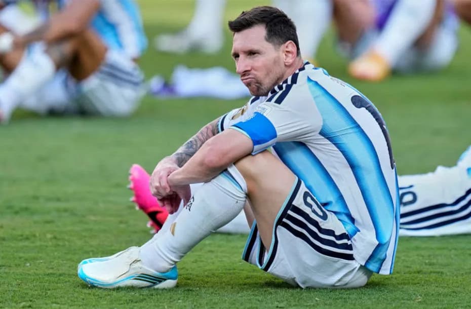 Messi jugará esta noche su último partido con la Albiceleste