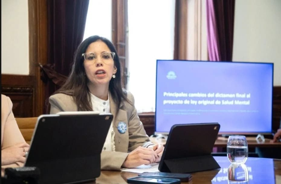 Presidenta de la comisión de Salud del Senado de la Nación, Ivanna Arrascaeta.