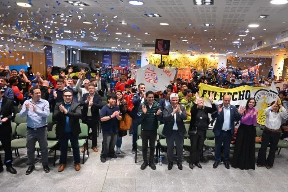 Poggi lanzó la tercera edición del programa “Creciendo con Tu Club” para que las instituciones sigan desarrollándose.
