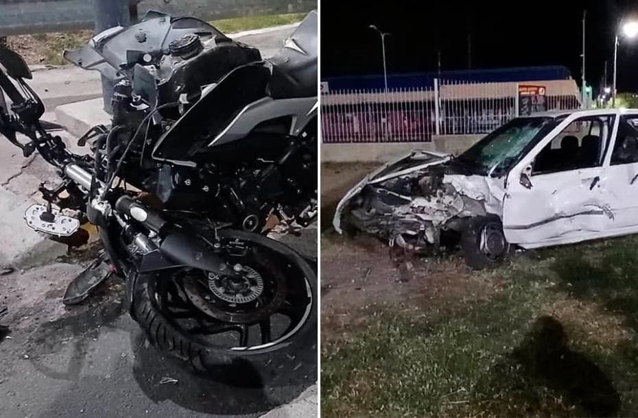 Fatal accidente vial en el Puente Favaloro: un motociclista falleció tras impactar contra un vehículo
