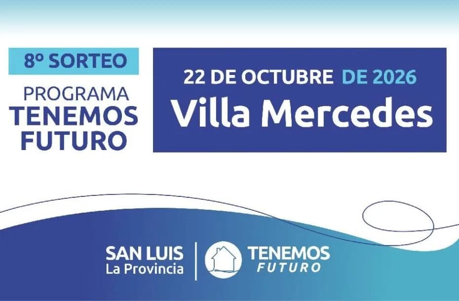 Los resultados del sorteo de viviendas en Villa Mercedes