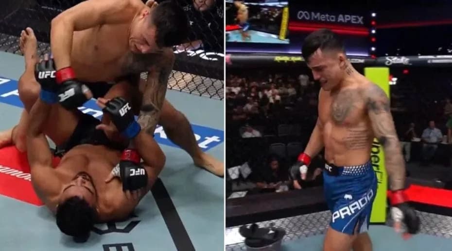 Francisco Prado noqueó a Ismael Bonfim en el primer round.